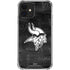 NFL Minnesota Vikings Black & White iPhone 12 Clear Case