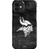 NFL Minnesota Vikings Black & White iPhone 12 Mini Lite Case