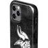NFL Minnesota Vikings Black & White iPhone 12 Pro Impact Case