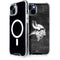 NFL Minnesota Vikings Black & White iPhone 13 MagSafe Case