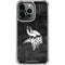 NFL Minnesota Vikings Black & White iPhone 13 Pro Clear Case