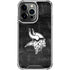NFL Minnesota Vikings Black & White iPhone 13 Pro Clear Case