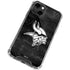 NFL Minnesota Vikings Black & White iPhone 14 Clear Case