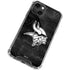 NFL Minnesota Vikings Black & White iPhone 15 Plus Clear Case
