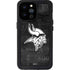 NFL Minnesota Vikings Black & White iPhone 14 Pro Max Waterproof Case