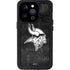 NFL Minnesota Vikings Black & White iPhone 14 Pro Waterproof Case