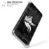 NFL Minnesota Vikings Black & White iPhone 7/8 Plus Clear Case