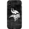 NFL Minnesota Vikings Black & White iPhone X Pro Case