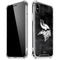NFL Minnesota Vikings Black & White iPhone X/XS Clear Case