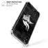 NFL Minnesota Vikings Black & White iPhone X/XS Clear Case