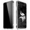 NFL Minnesota Vikings Black & White iPhone XS Max Clear Case
