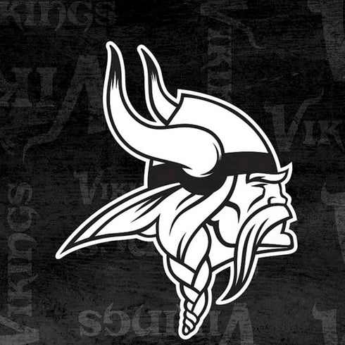 NFL Minnesota Vikings Black & White iPhone XS Skin