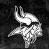 NFL Minnesota Vikings Black & White iPhone XS Skin