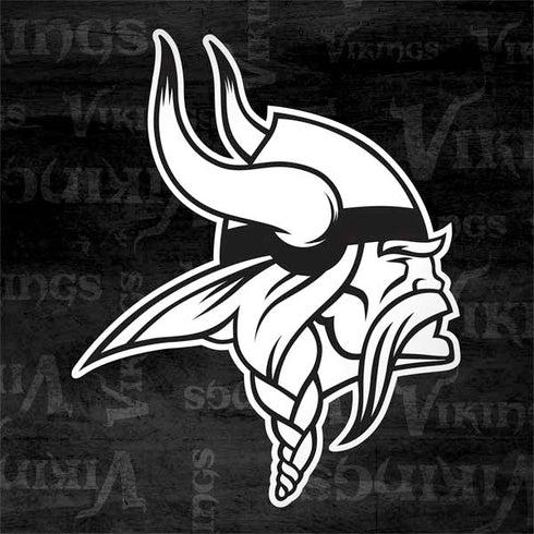 NFL Minnesota Vikings Black & White Legion Y720 Skin