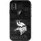 NFL Minnesota Vikings Black & White LifeProof Fre iPhone Skin