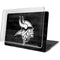NFL Minnesota Vikings Black & White MacBook Pro 13in (2020) Case plus Skin