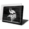 NFL Minnesota Vikings Black & White MacBook Pro 15in (2016-19) Case plus Skin