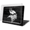 NFL Minnesota Vikings Black & White MacBook Pro 16in (2019-20) Case plus Skin
