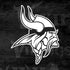 NFL Minnesota Vikings Black & White Moto E5 Play Skin