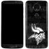 NFL Minnesota Vikings Black & White Moto E5 Plus Skin