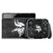 NFL Minnesota Vikings Black & White Nintendo Switch OLED (2021) Skin