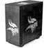 NFL Minnesota Vikings Black & White NZXT H510 Compact ATX Mid-Tower Case Skin