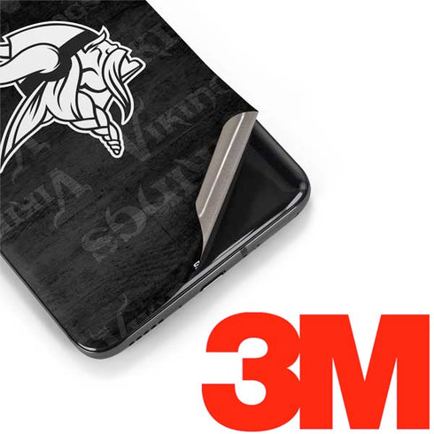 NFL Minnesota Vikings Black & White OnePlus 7 Pro Skin