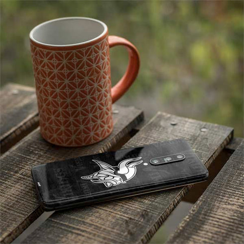 NFL Minnesota Vikings Black & White OnePlus 7 Pro Skin