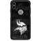 NFL Minnesota Vikings Black & White Otterbox Commuter iPhone Skin