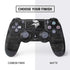 NFL Minnesota Vikings Black & White PS4 Controller Skin