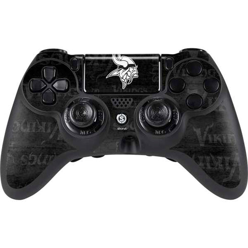 NFL Minnesota Vikings Black & White PS4/PC SCUF Impact Controller Skin