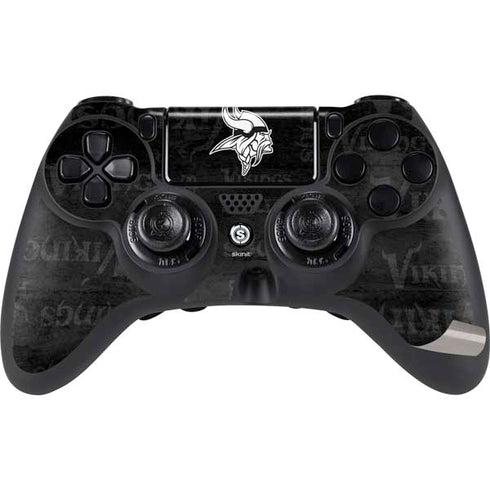 NFL Minnesota Vikings Black & White PS4/PC SCUF Impact Controller Skin