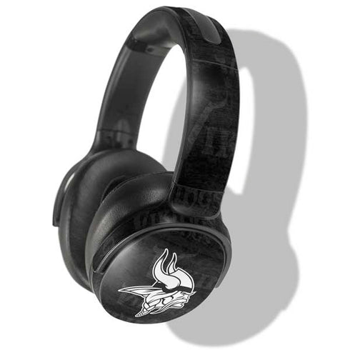 NFL Minnesota Vikings Black & White Skullcandy Venue Skin