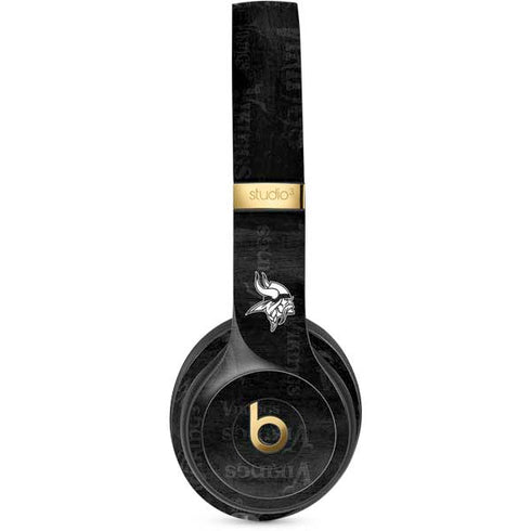 NFL Minnesota Vikings Black & White Studio Wireless 3 Skin