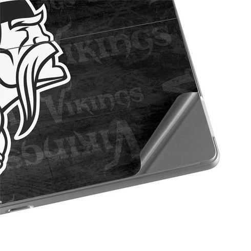 NFL Minnesota Vikings Black & White Surface Pro 8 Skin