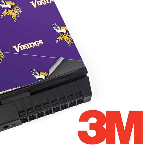 NFL Minnesota Vikings Blitz Series Dell Alienware Skin