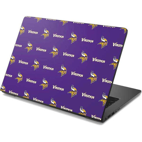 NFL Minnesota Vikings Blitz Series Dell Chromebook Skin