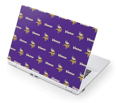 NFL Minnesota Vikings Blitz Series Acer Chromebook Skin