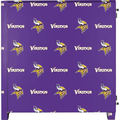 NFL Minnesota Vikings Blitz Series Corsair 4000D Tempered Glass Mid-Tower ATX Case Skin