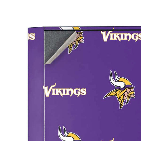 NFL Minnesota Vikings Blitz Series Corsair 4000D Tempered Glass Mid-Tower ATX Case Skin