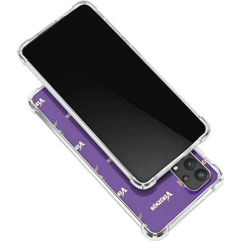 NFL Minnesota Vikings Blitz Series Galaxy A32 5G Clear Case