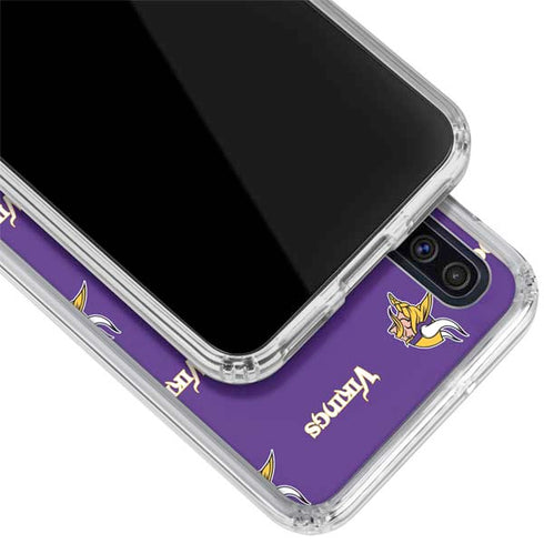 NFL Minnesota Vikings Blitz Series Galaxy A50 Clear Case
