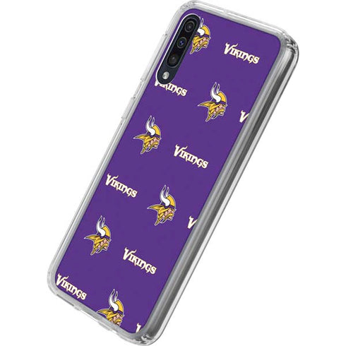 NFL Minnesota Vikings Blitz Series Galaxy A50 Clear Case