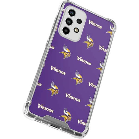NFL Minnesota Vikings Blitz Series Galaxy A53 5G Clear Case