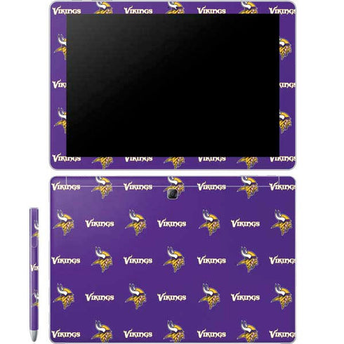 NFL Minnesota Vikings Blitz Series Galaxy Book 12in Skin