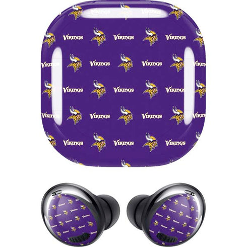 NFL Minnesota Vikings Blitz Series Galaxy Buds Pro Skin