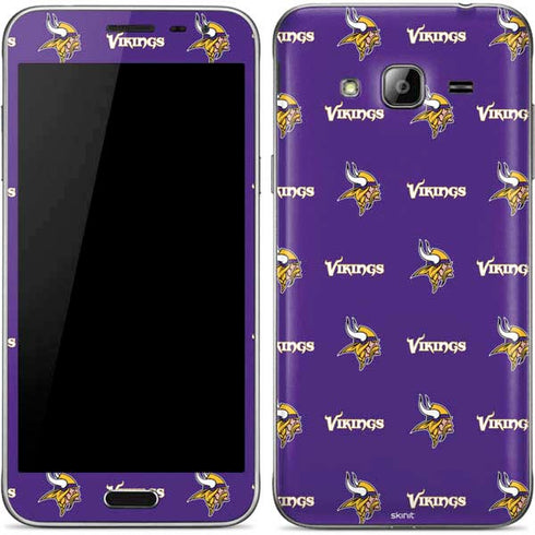 NFL Minnesota Vikings Blitz Series Galaxy J3 Skin