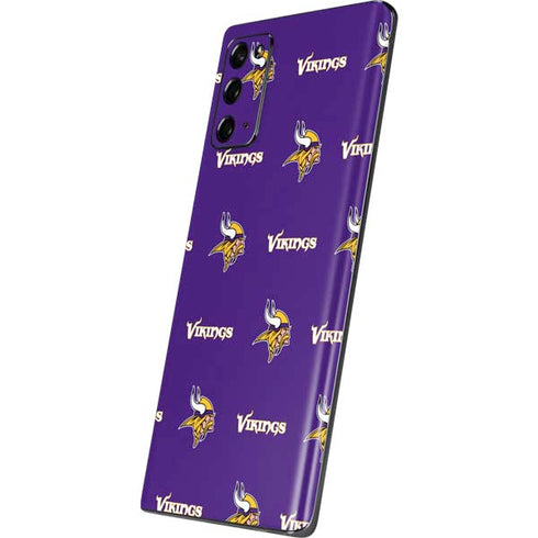 NFL Minnesota Vikings Blitz Series Galaxy Note20 5G Skin