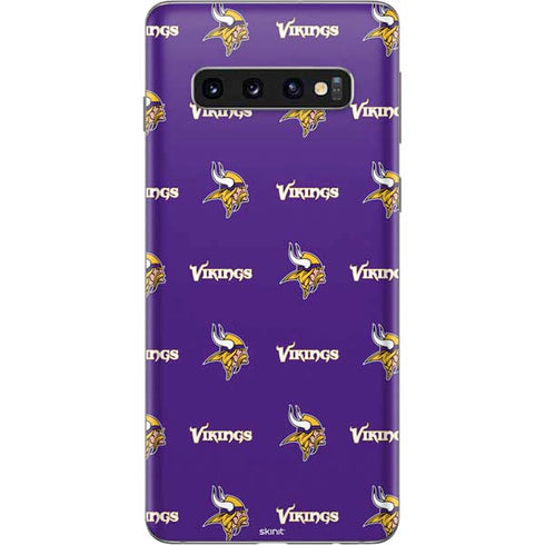 NFL Minnesota Vikings Blitz Series Galaxy S10 Skin