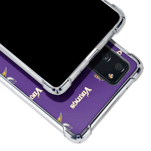 NFL Minnesota Vikings Blitz Series Galaxy S20 FE Clear Case